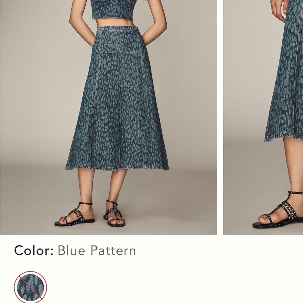 Baum und Pferdgarten Saar Leopard Skirt from Anthropologie